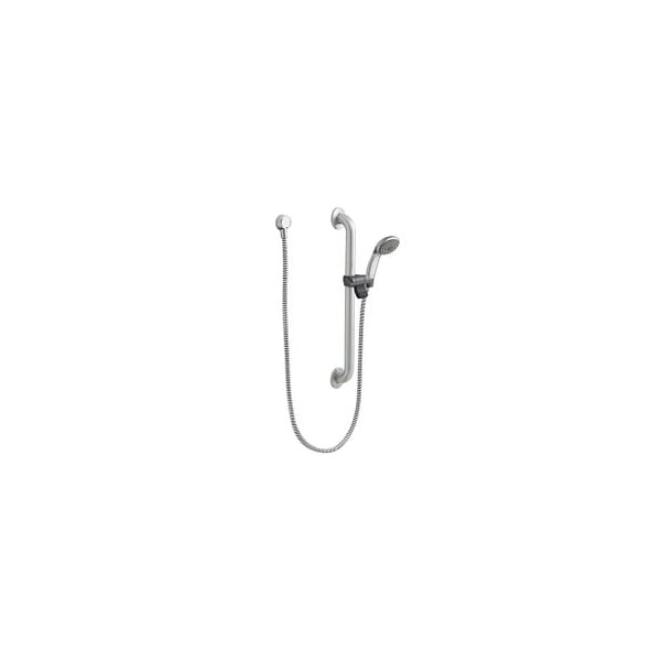 Slide Bar/Grab Bar Shower Chrome/Stainless